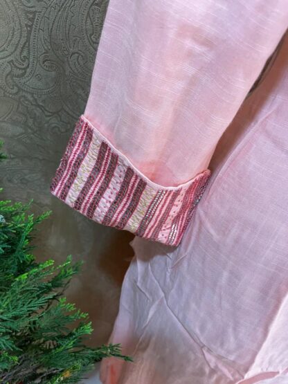 Frilled Kurta with Smart Cuffs - Image 2