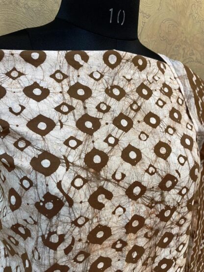 Brown Cotton Block Suit - Image 6