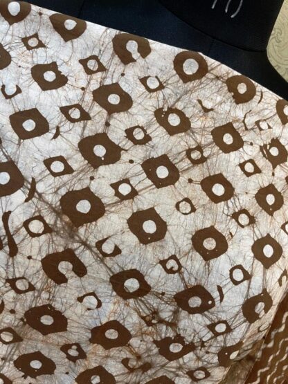Brown Cotton Block Suit - Image 5
